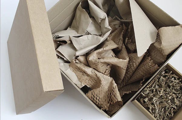 Cajas de carton para protección monomaterial